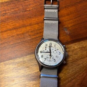 Timex Weekender menst chronograph watch